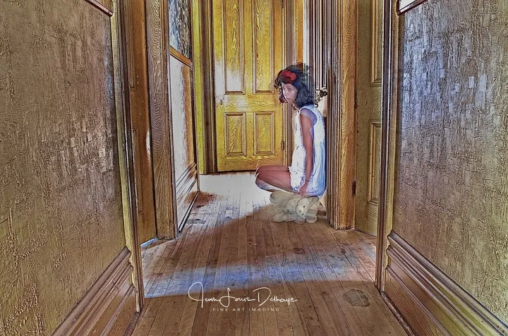 Maison Lareau, artwork by Jean-Louis Delhaye