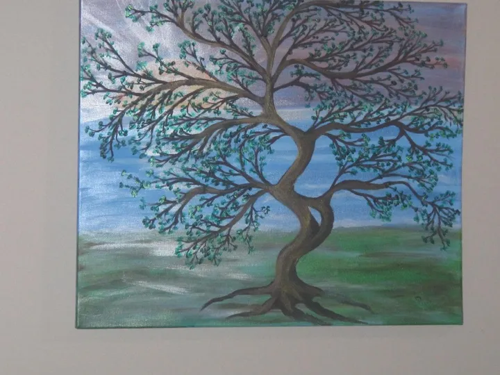 l'arbre, œuvre de Brigitte Veny