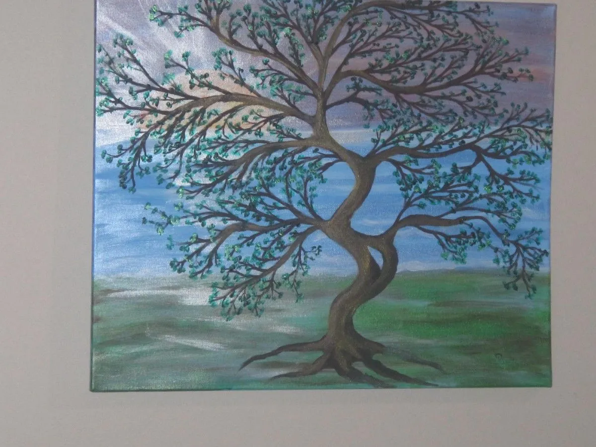 l'arbre, œuvre de Brigitte Veny