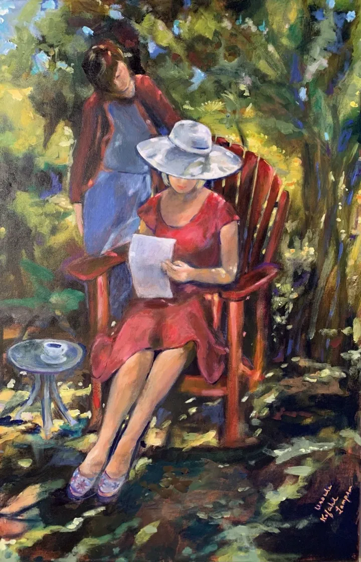 The Letter, artwork by Ursula Lampron