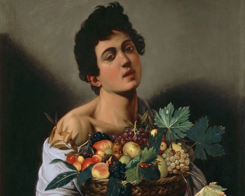 Garçon à la corbeille de fruits