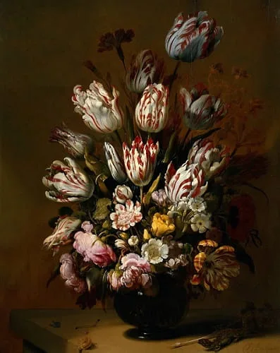 Hans Bollongier Stilleven met bloemen