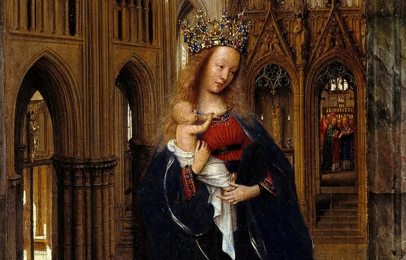 La Vierge dans l’église