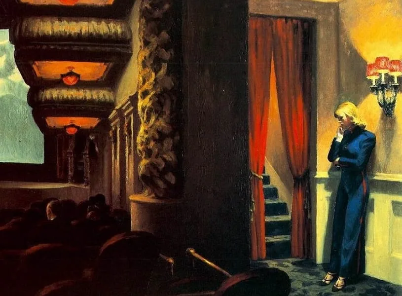 New York Movie, d’Edward Hopper
