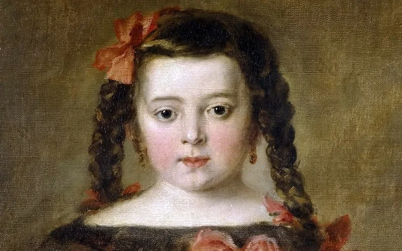 Portrait of a Child by Jose Claudio Antolinez