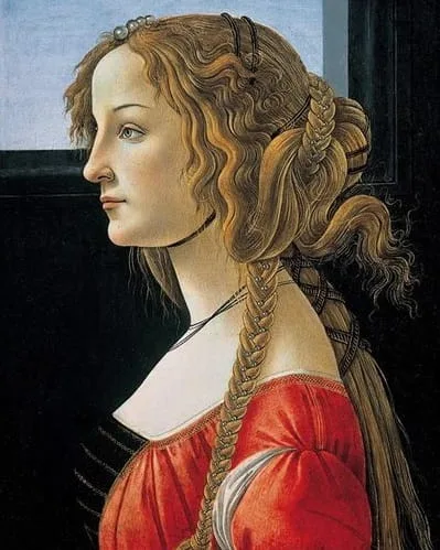 Portrait de Simonetta Vespucci par Botticelli